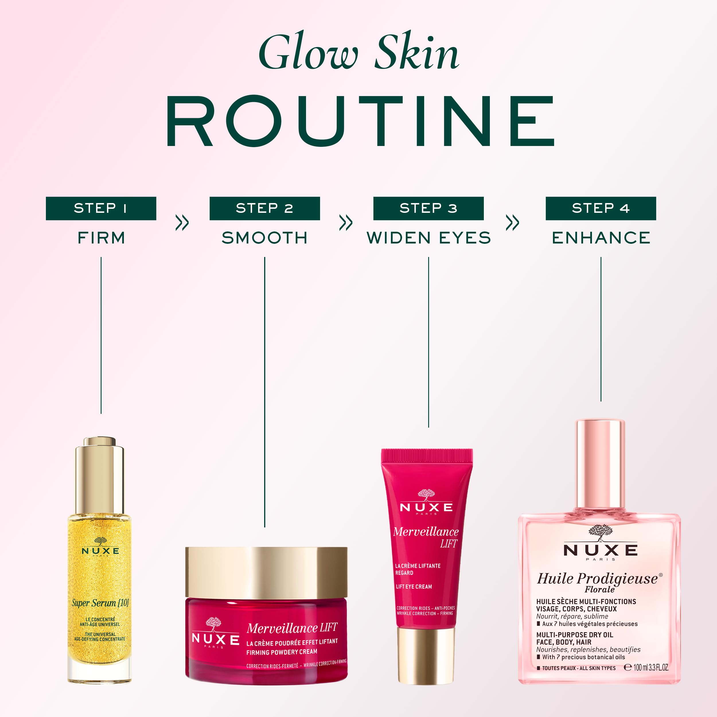 Nuxe Huile Prodigieuse Multi-Purpose Dry Oil for Face, Body & Hair – Hydrating & Nourishing for Glowing Skin – Perfect for Daily Moisturizing, Massage & After Sun Care