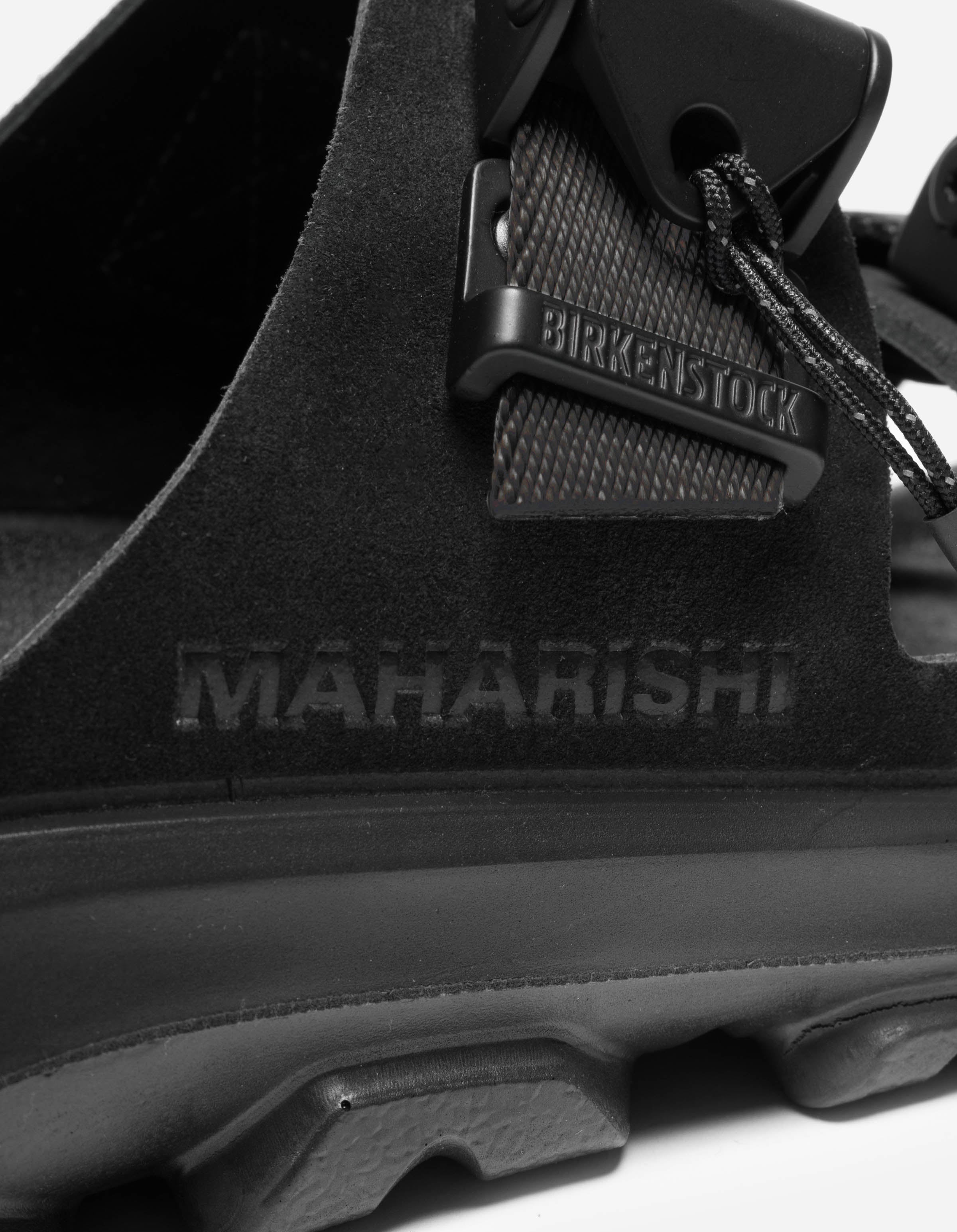 Birkenstock Maharishi Mogami Terra Tech Pack Black/Black - Comfortable Outdoor Sandals for Hiking, Travel & Casual Wear