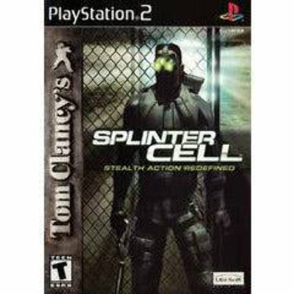 Tom Clancy's Splinter Cell - PlayStation 2 Game (Jewel Case) | Action-Adventure Stealth Video Game for PS2 | Perfect for Retro Gaming & Collectors