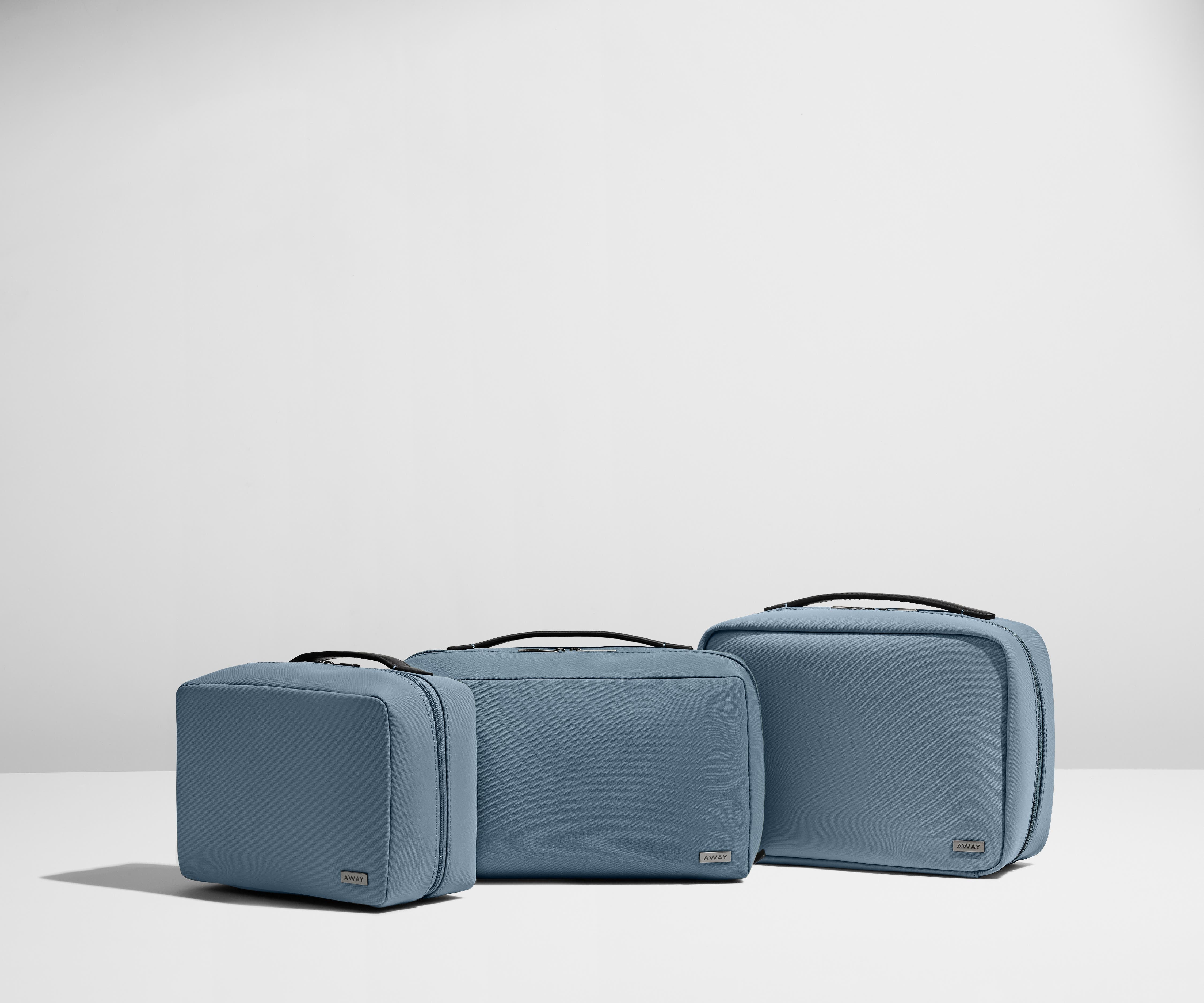 Coast Blue Small Toiletry Bag for Travel - Compact Cosmetic Organizer with Hanging Hook | Perfect for Vacation, Gym & Weekend Getaways