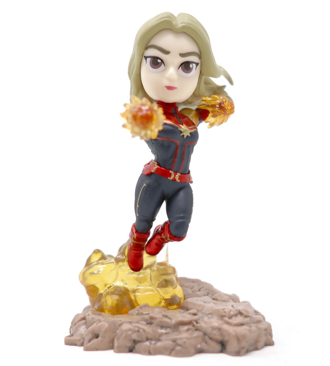 Captain Marvel Avengers Endgame Mini Egg Attack Toy - Collectible Marvel Action Figure for Kids & Fans - Perfect for Play, Display & Gifts