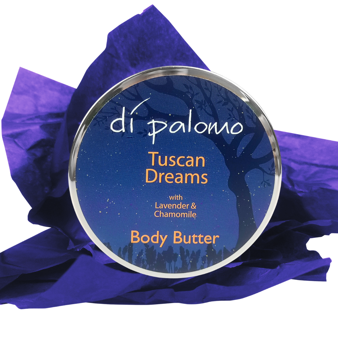 Di Palomo Tuscan Dreams Body Butter 200ml - Ultra Hydrating & Nourishing Cream for Dry Skin | Perfect for Daily Moisturizing, Spa Days & Gift Giving