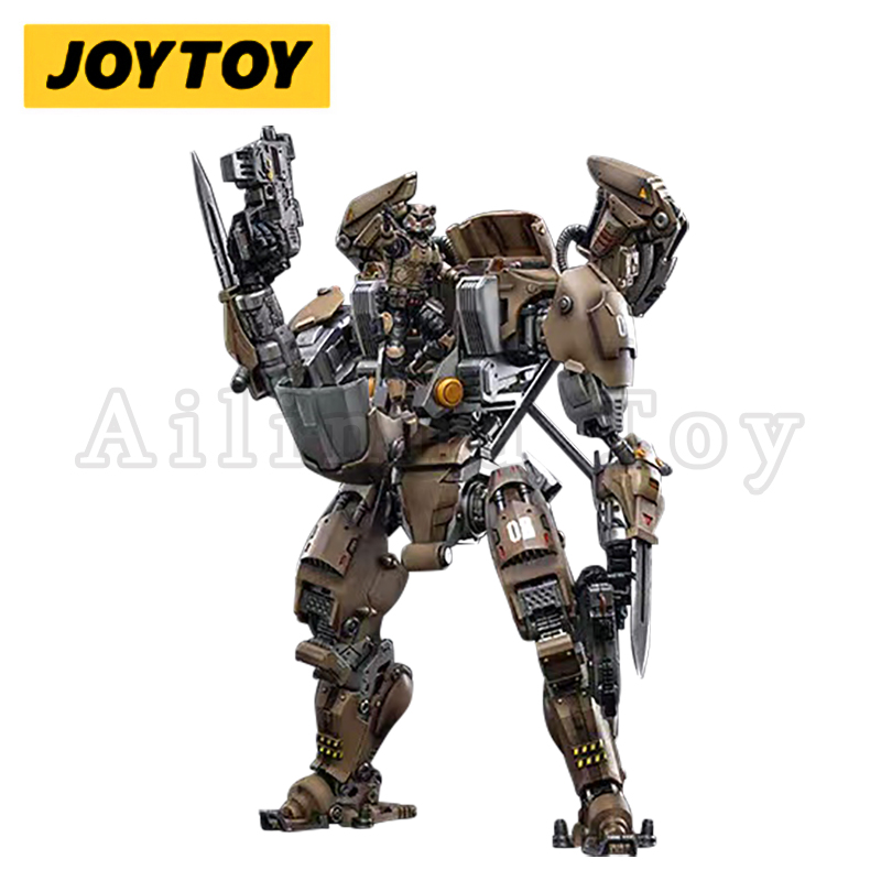 JOYTOY 1/18 Scale Xingtian Mecha Action Figure with Pilot - Collectible Die-Cast Robot Model for Mecha Battle For The Stars - Perfect for Display, Gifts, and Anime Fans Collection