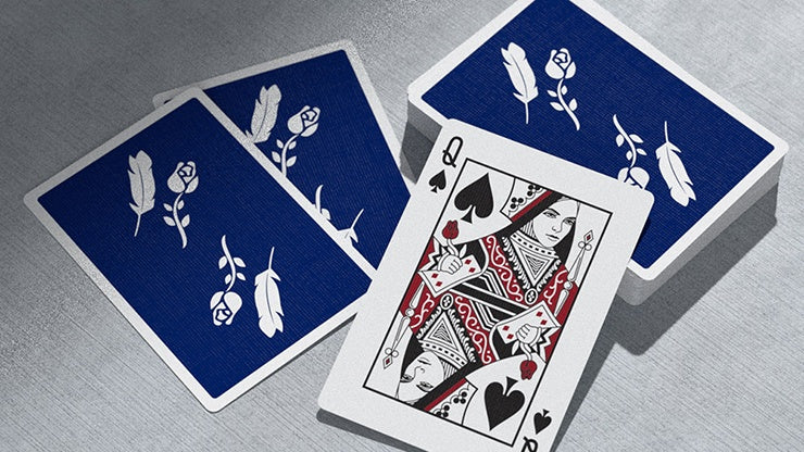 Royal Blue Remedies Playing Cards by Madison x Schneider - Premium Deck for Magic Tricks, Poker Games & Collectors