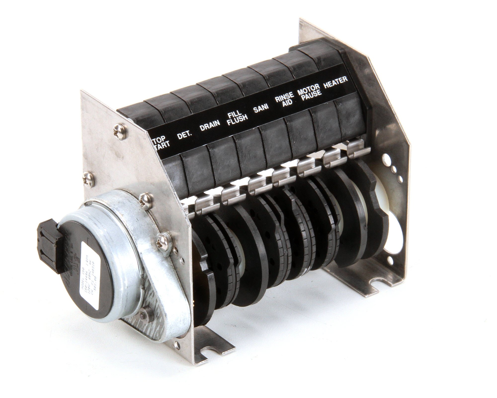 CMA Commercial Dishwasher Timer 2 Minute 8 Cam 115V/60Hz for Restaurant Kitchen & Food Service Equipment