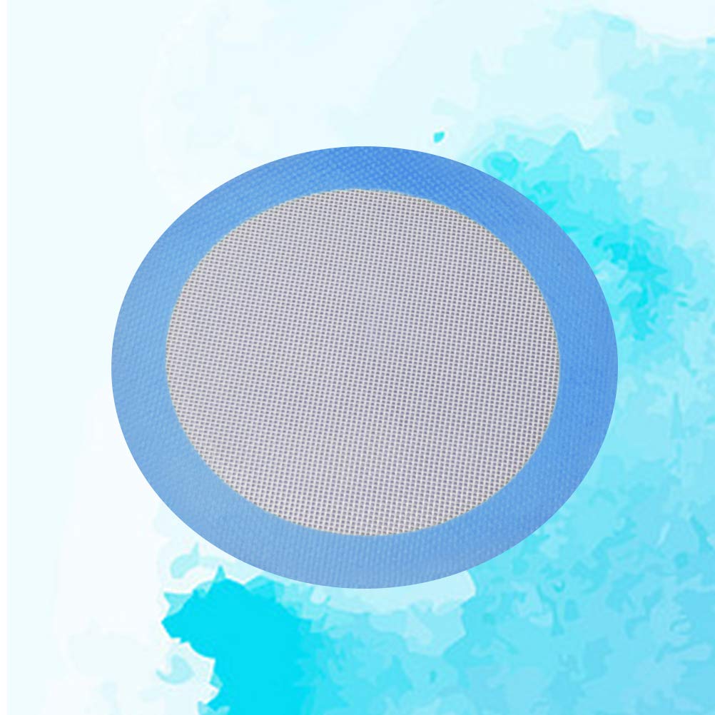 2-Pack Silicone Baking Mats - Non-Stick Round Baking Pan Liners for Tortillas, Cakes, Pastries & BBQ - Heat-Resistant & Reusable Bakeware for Oven, Grill & Fryer - Perfect for Baking, Roasting & Grilling