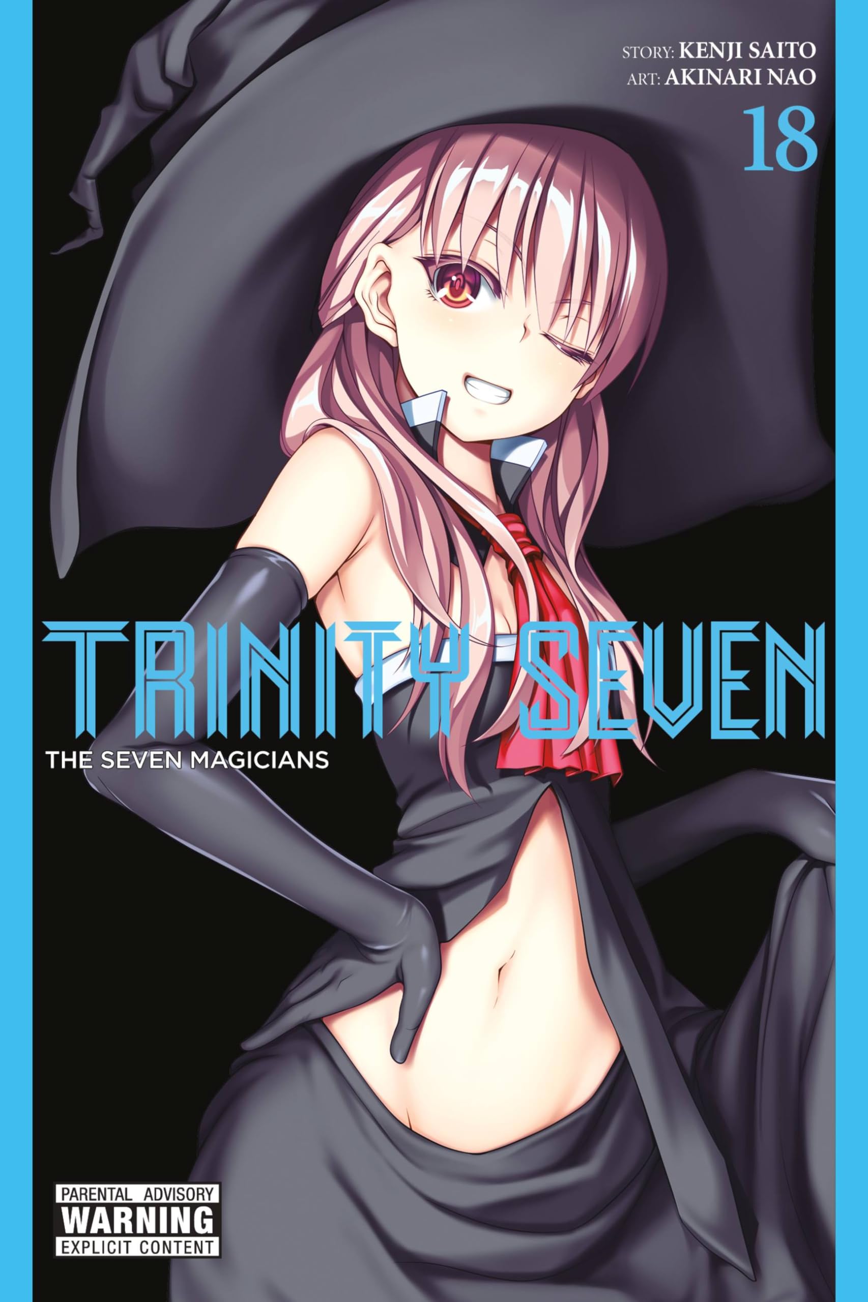 Trinity Seven Vol. 18: The Seven Magicians - Manga Book for Anime Fans | Perfect for Collectors & Fantasy Readers | Great Gift for Comic Lovers
