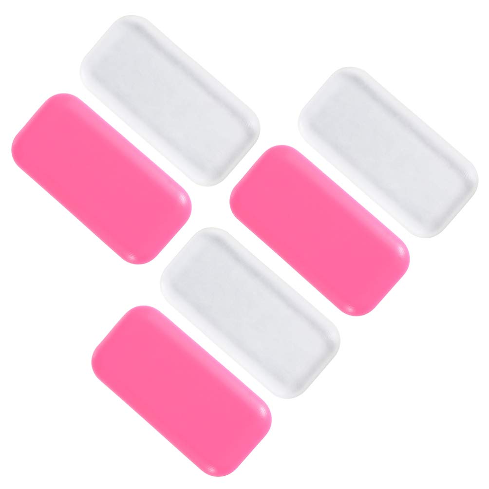 Beaupretty 6pcs False Eyelash Extension Silicone Pads - Professional Eyelash Holder Tools for Lash Extensions & Makeup Application - Perfect for Salon, Spa & Home Use