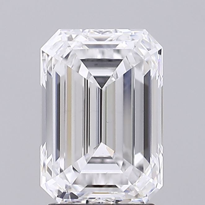 2.88 Carat D Color VS1 Clarity Emerald Cut Lab Grown Diamond for Engagement Rings & Fine Jewelry