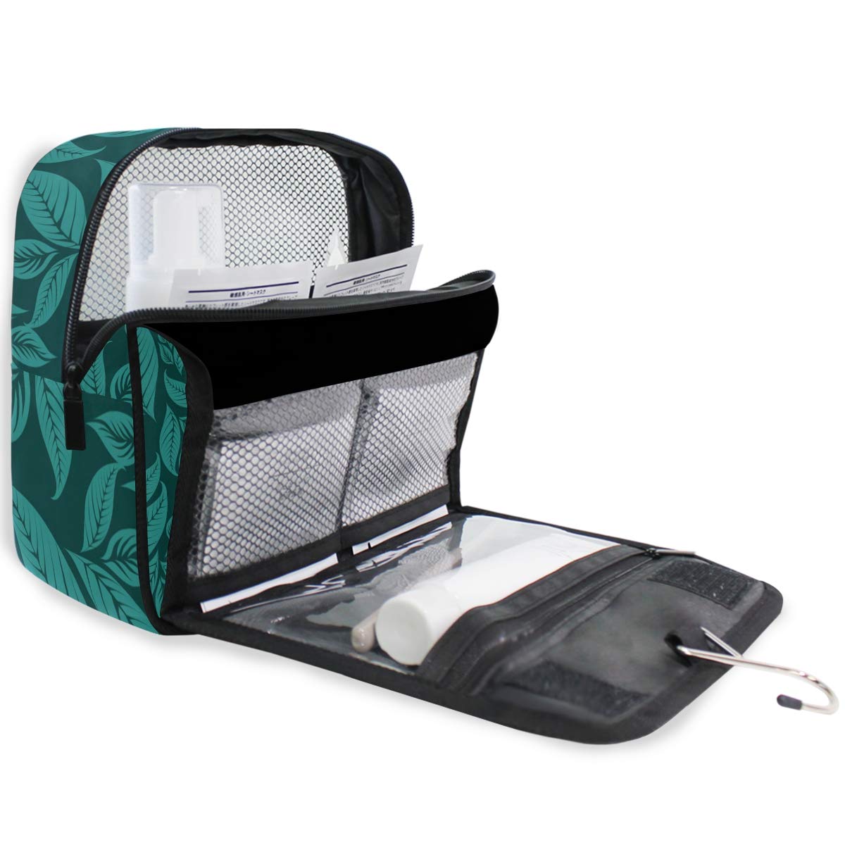 Waterproof Travel Toiletry Bag - Portable Hanging Cosmetic Pouch for Women & Men, Perfect for Shower & Vacation Organizer