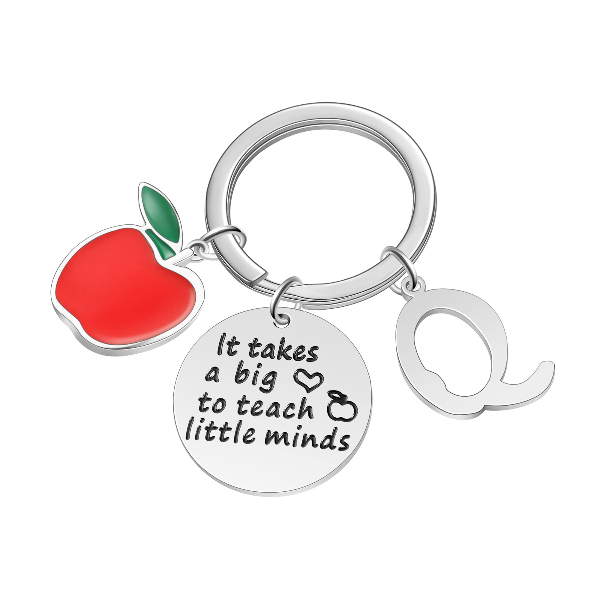 Best Teacher Appreciation Gifts for Women - Personalized Teacher Keychain - Thoughtful Student Gift for Educators - Perfect for End of Year, Christmas & Thank You Presents