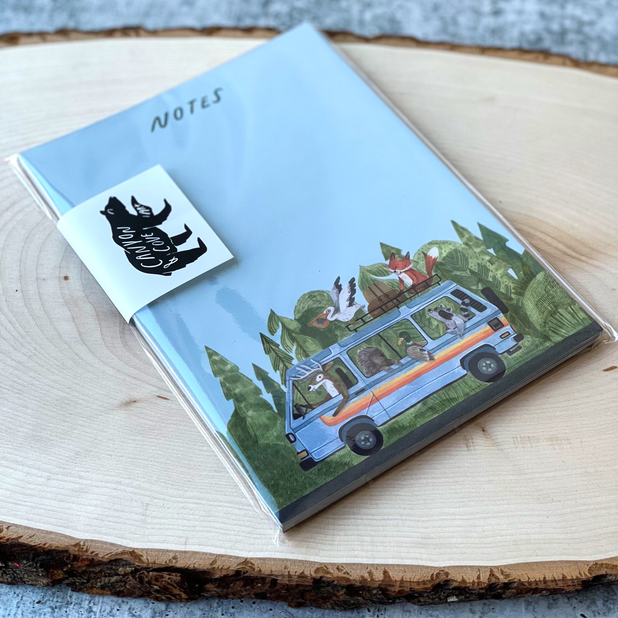 Van Life Notepad - Durable & Waterproof Travel Journal for Road Trips, Camping & Outdoor Adventures | Perfect for RV, Caravan & Nomadic Lifestyle