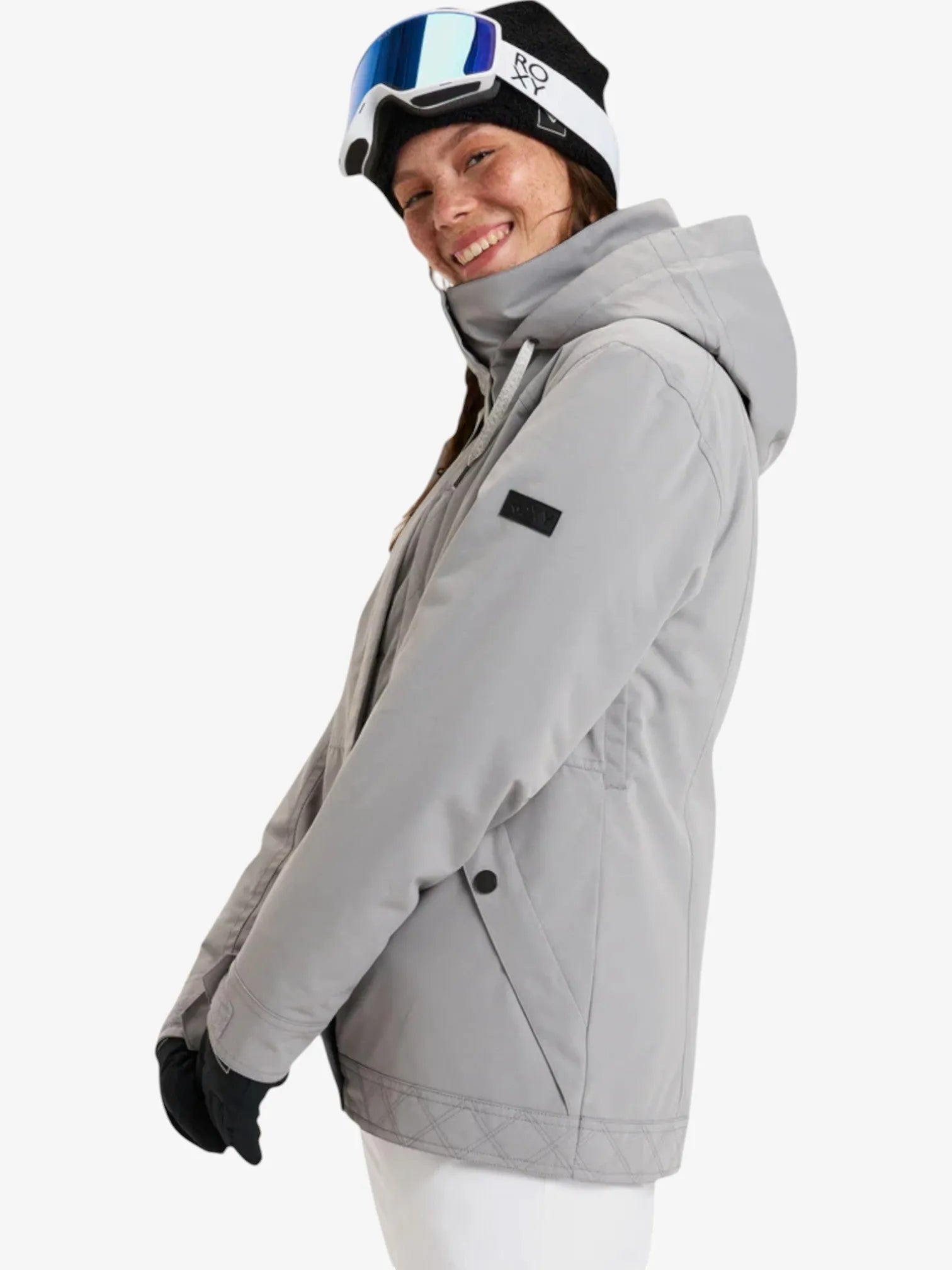 Roxy Women's Billie Snow Jacket - Waterproof Winter Coat for Skiing & Snowboarding | Warm Insulated Puffer Jacket for Cold Weather Outdoor Activities