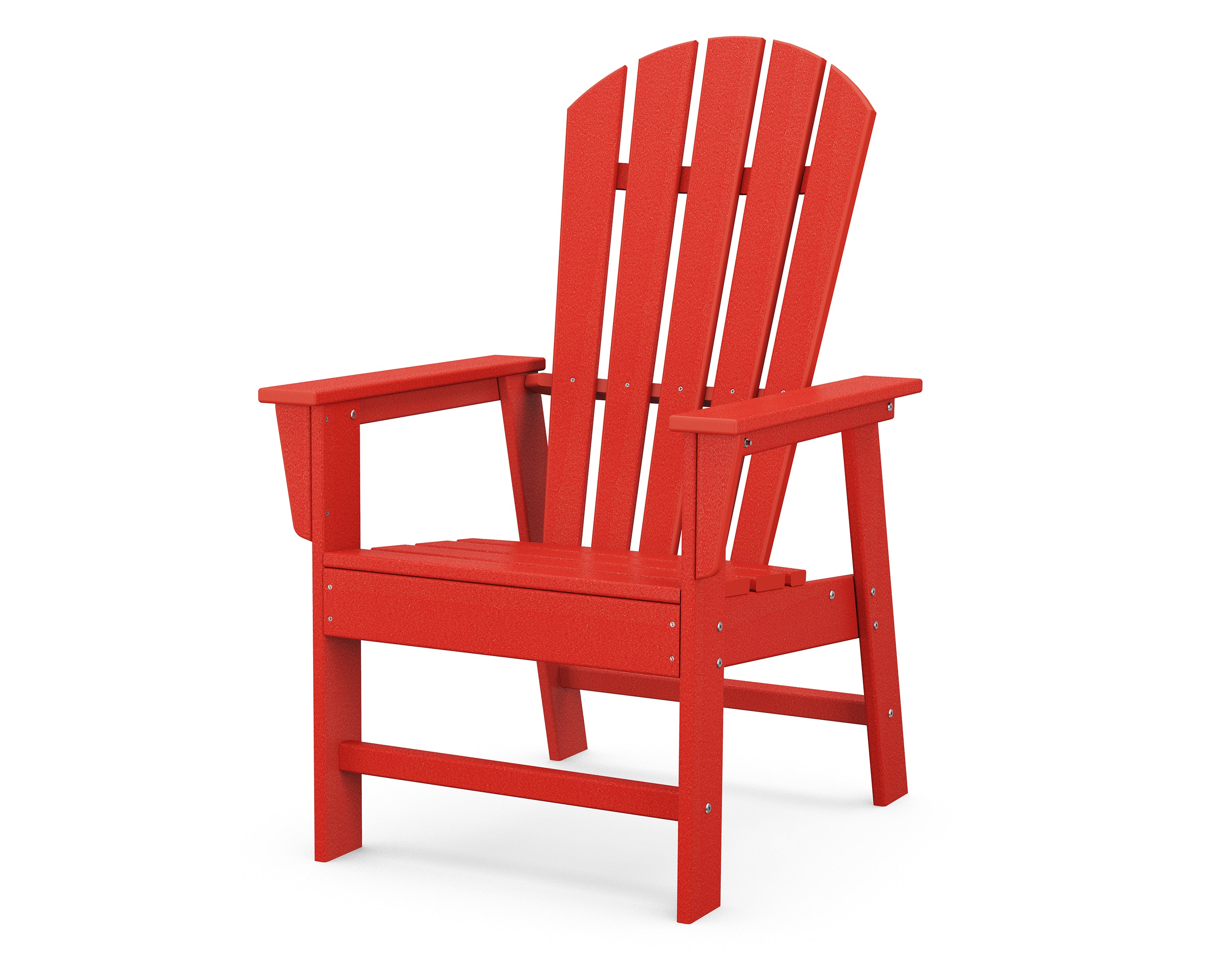 POLYWOOD South Beach Casual Chair - Outdoor Patio Furniture, All-Weather Resin Wicker, Comfortable Lounge Chair for Poolside, Garden, Deck, and Backyard Relaxation