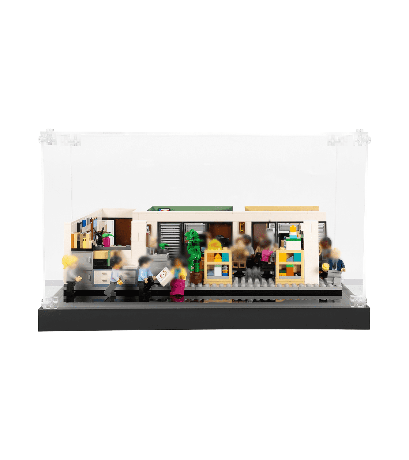 LEGO Ideas The Office 21336 Display Case - Premium Acrylic Showcase for Collectible Building Set | Perfect for Home Decor, Office Display & Gift Giving
