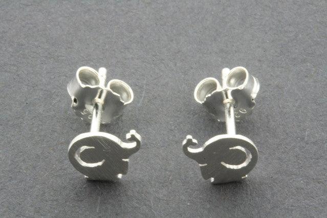 Elephant Circle Stud Earrings for Women - Dainty Boho Hoop Earrings for Everyday Wear | Perfect for Casual Outfits, Parties, and Gifts