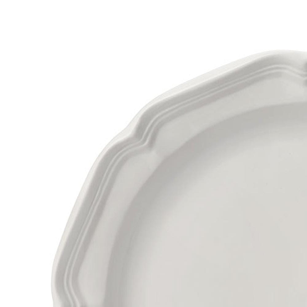 French Countryside® Set of 4 Decorative Salad Plates - Elegant Dinnerware for Farmhouse Dining, Perfect for Entertaining, Weddings & Rustic Home Decor