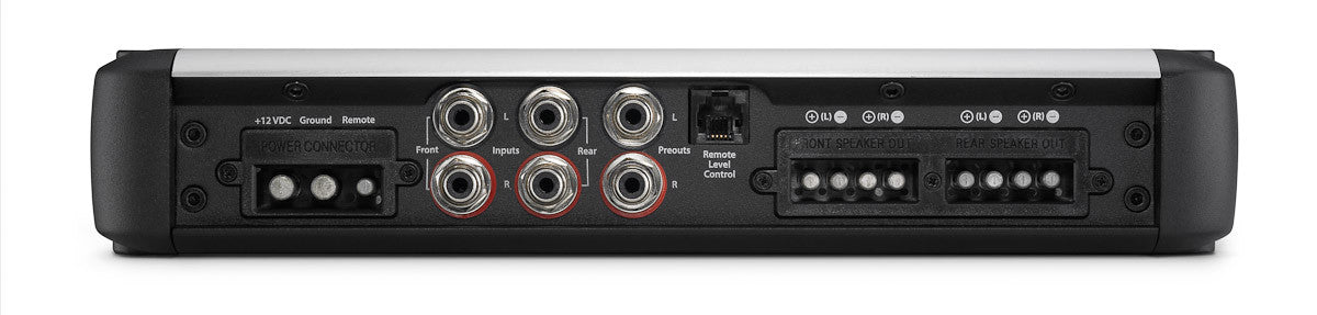 JL Audio HD600/4 4-Channel Class D Full Range Car Amplifier - High Power Audio System for Cars, Trucks & SUVs - Perfect for Upgrading Your Vehicle Sound System