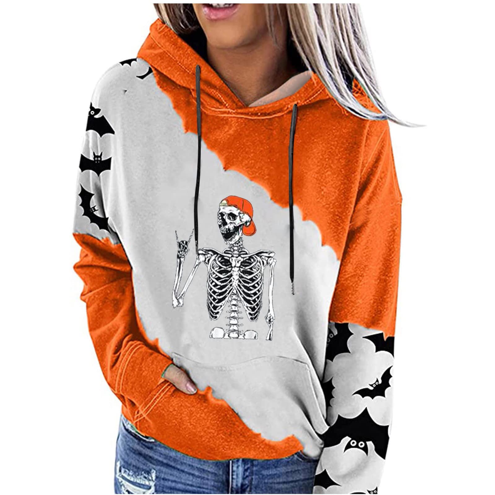 Lightweight Hoodies for Women - Stylish Preppy Oversized Jacket with Pockets | Casual Streetwear & Loungewear for Everyday Comfort