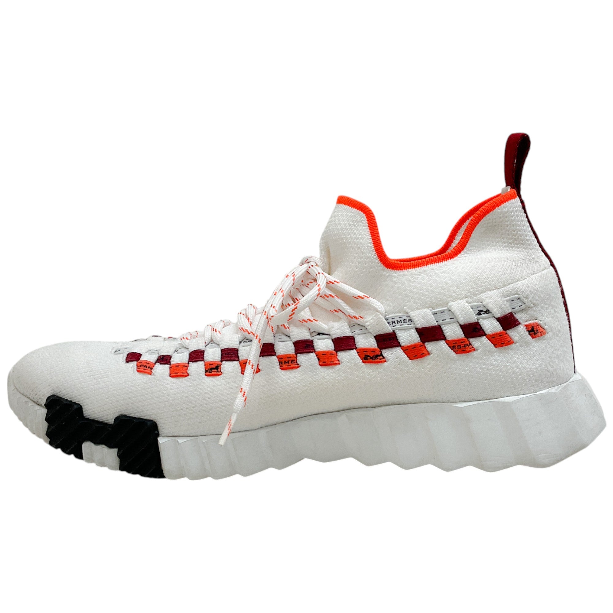 Hermes White Multi Flex Slip On Sneakers - Comfortable Casual Shoes for Women | Perfect for Walking, Travel & Everyday Wear