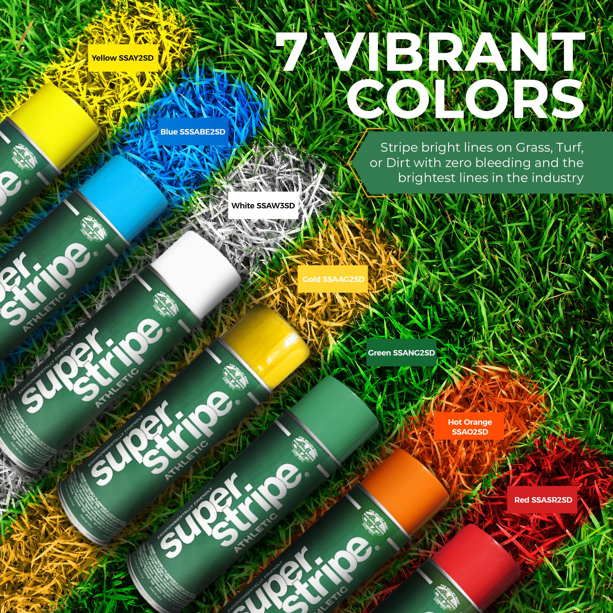 Fox Valley Athletic Field Marking Paint - 18 oz (Pack of 12), Easy to Use Grass & Turf Paint for Tennis Courts, Basketball Courts, Soccer Fields - Bright Athletic Yellow - Perfect for Sports Field Maintenance & Outdoor Events
