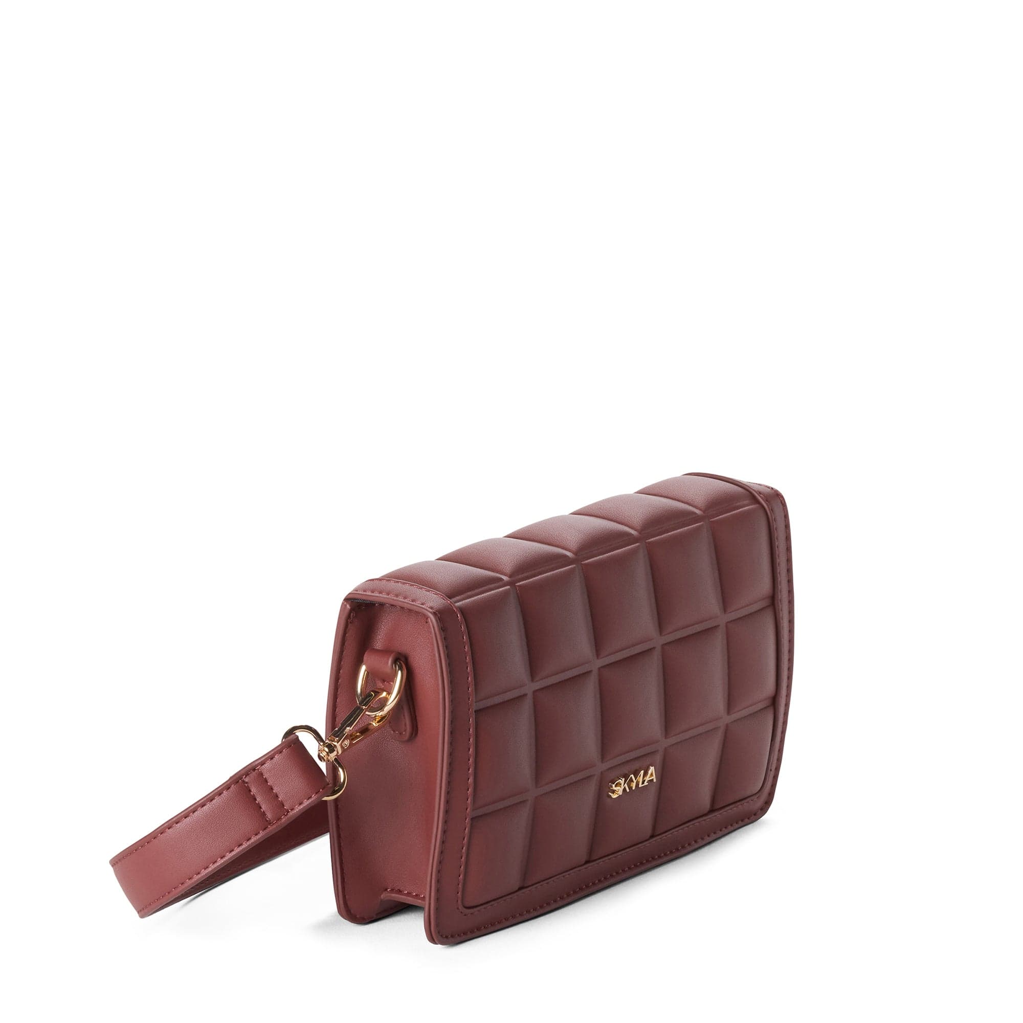 Jamie Vegan Leather Crossbody Bag for Women | Stylish Auburn Purse - Perfect for Work, Travel & Everyday Use