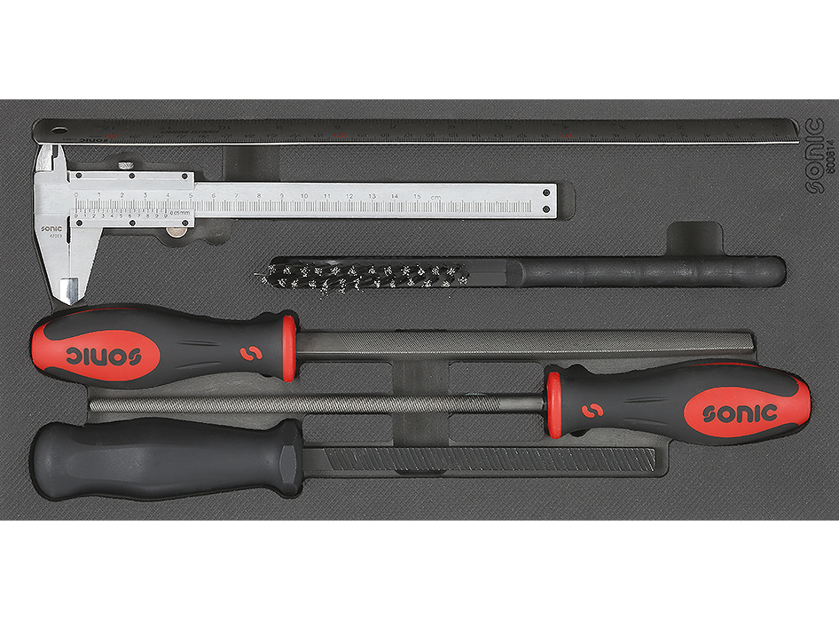 Sonic Foam System File Set - 6 Piece 1/3