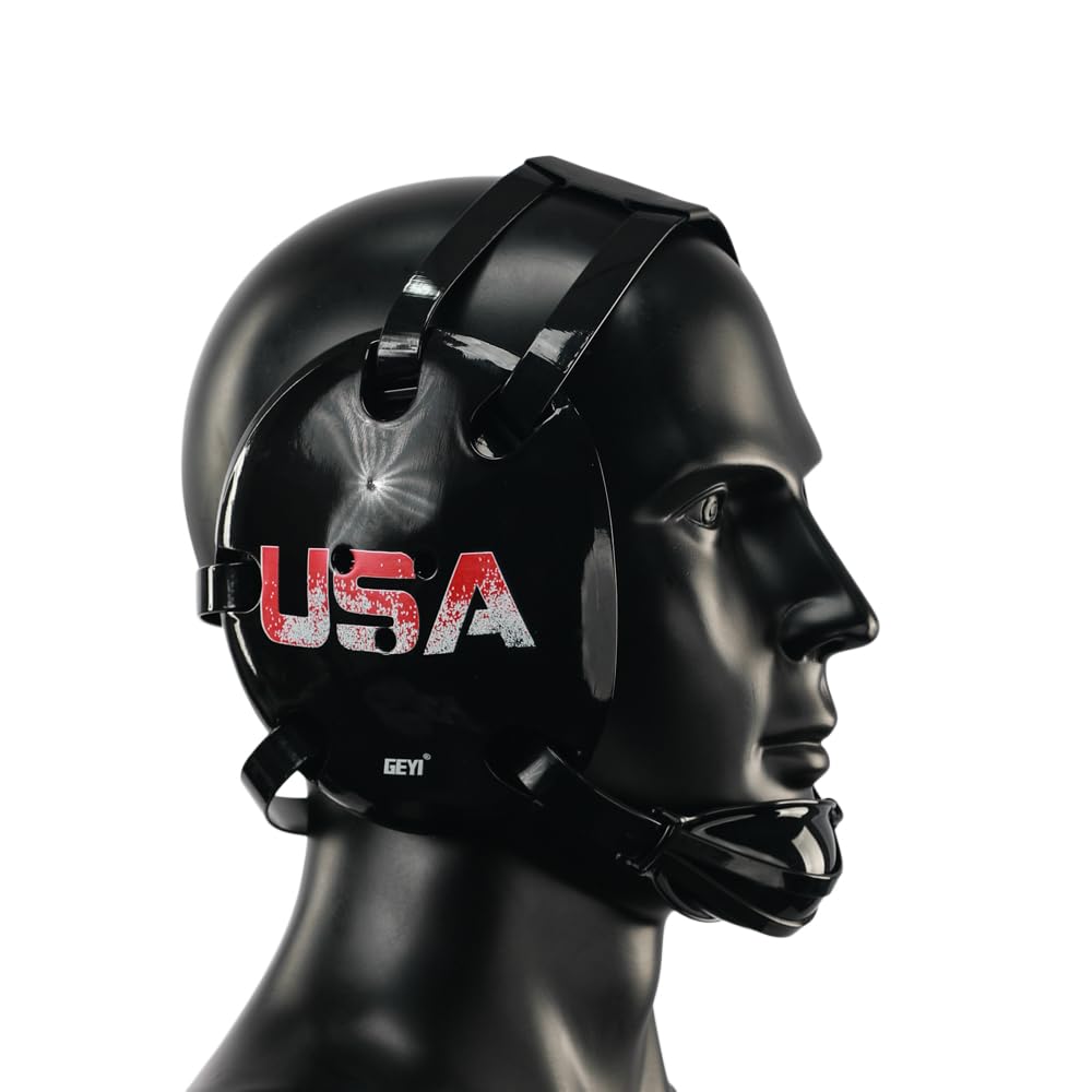 USA Flag Wrestling Headgear - Durable & Comfortable Protective Gear for Kids & Adults - Perfect for Training, Matches & Sports Safety