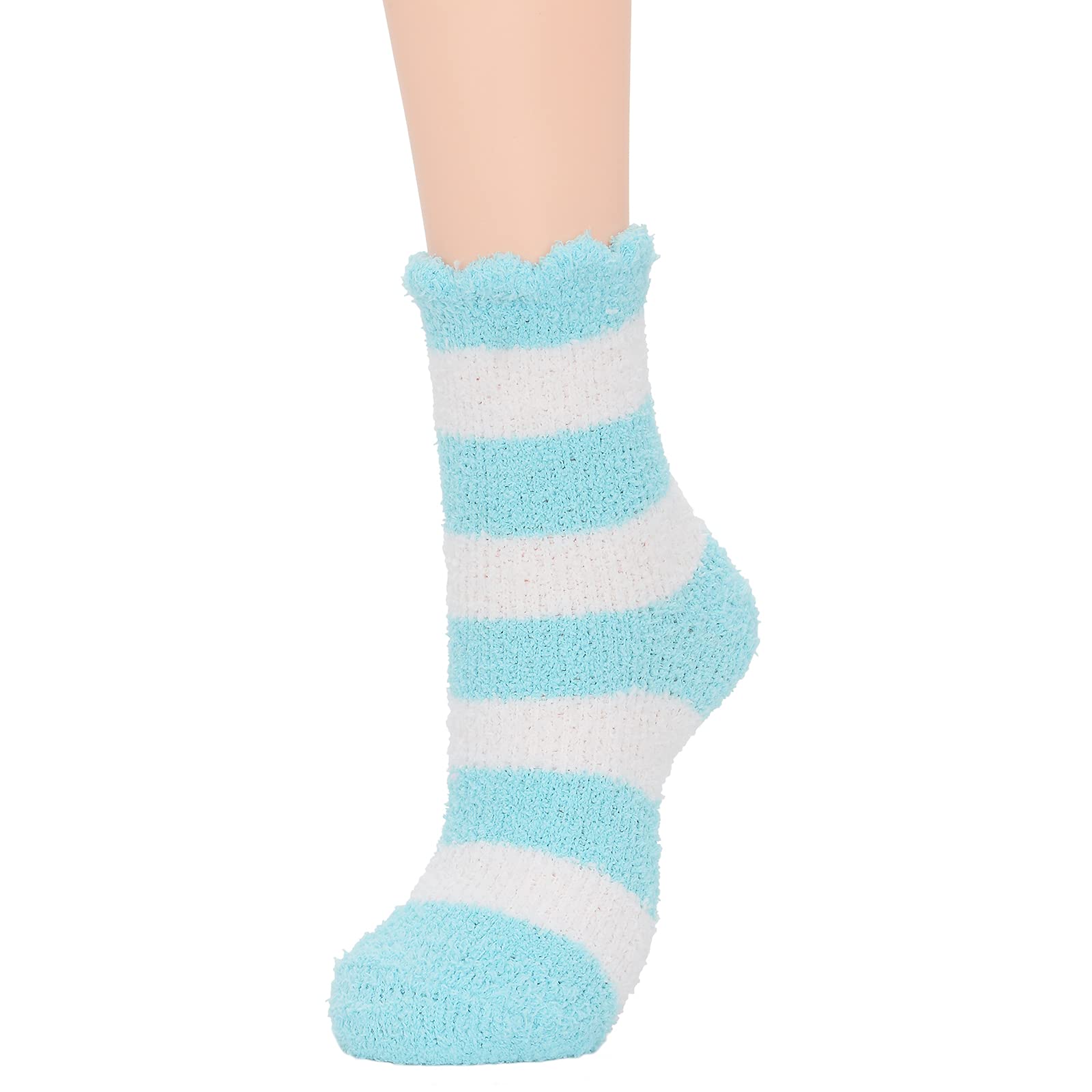 Women's Fuzzy Winter Socks - Ultra Soft Warm Fluffy Socks for Women | Cozy Athletic Outdoor Sports Socks | Perfect for Lounge, Yoga, Running & Cold Weather