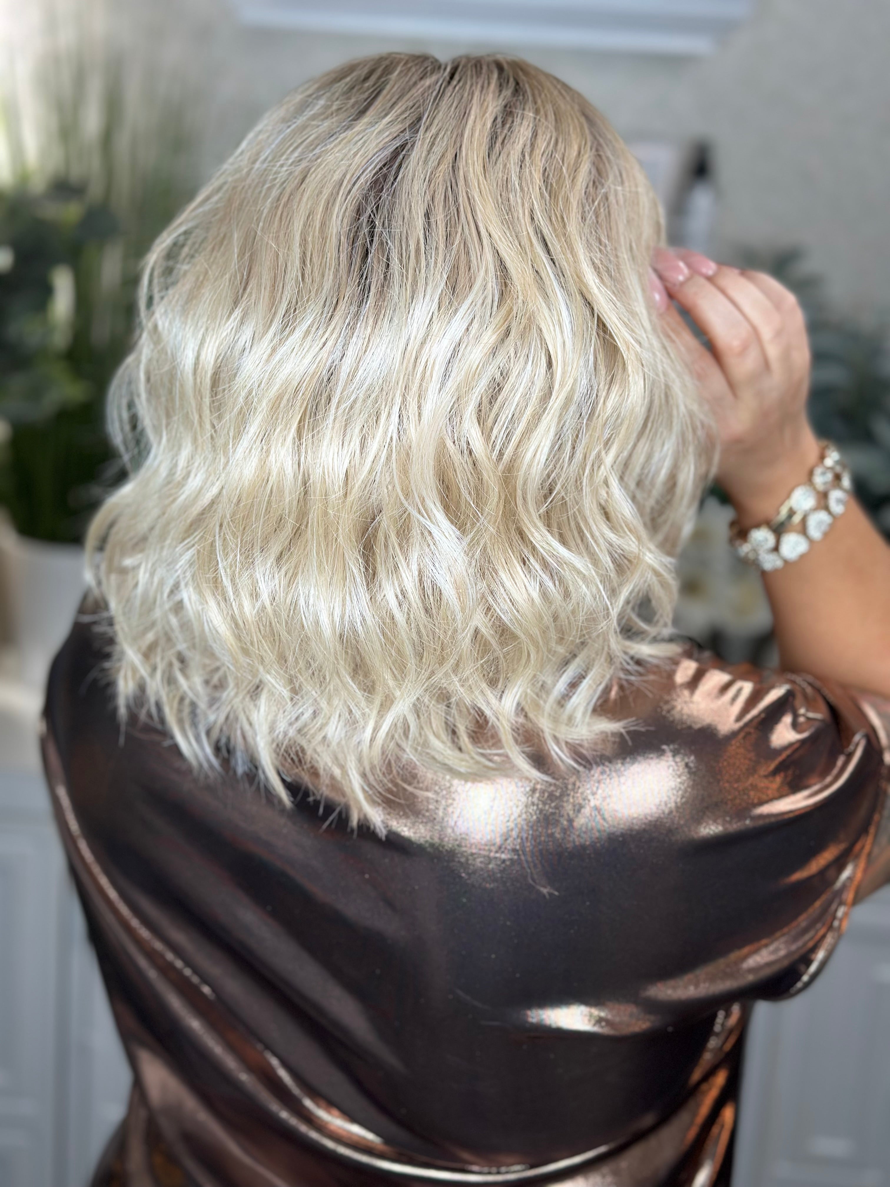 FLATTER ME Macadamia Blonde Hair Dye - Natural Looking Hair Color for Women - Perfect for Everyday Wear & Special Occasions