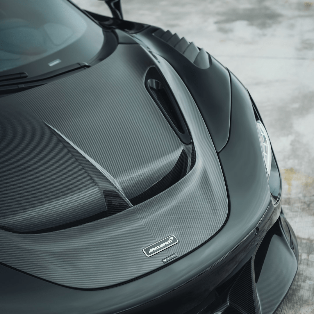 McLaren 720S Silverstone Edition Carbon Fiber Aero Hood - Performance Upgrade for Track & Street Racing | Enhances Aerodynamics & Style