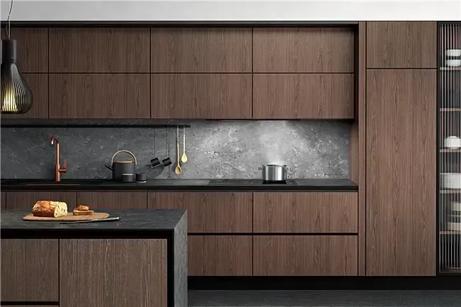 AEG 86cm Integrated Rangehood - Dark Stainless Steel Kitchen Hood for Modern Homes | Powerful Extraction, Quiet Operation | Perfect for Open-Plan Kitchens & Apartments