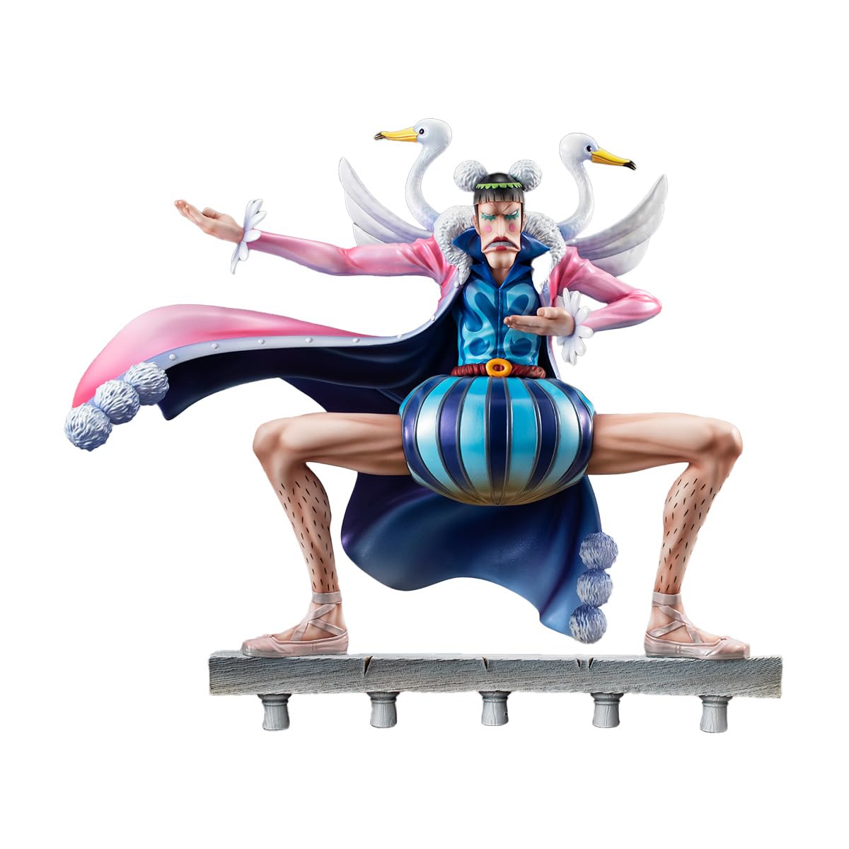 One Piece PVC Statue - P.O.P. Playback Memories Mr. 2 Bon Clay 23cm Anime Collectible Figure | Perfect for Display, Anime Fans & Gift Giving