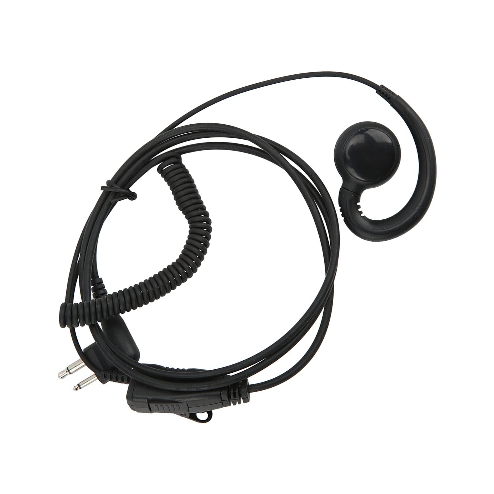 Two-Way Radio Headset with Noise Cancellation - Ergonomic & Comfortable Walkie Talkie Headset for Motorola A8, XIR P3688 - Ideal for Construction, Security, and Event Staff