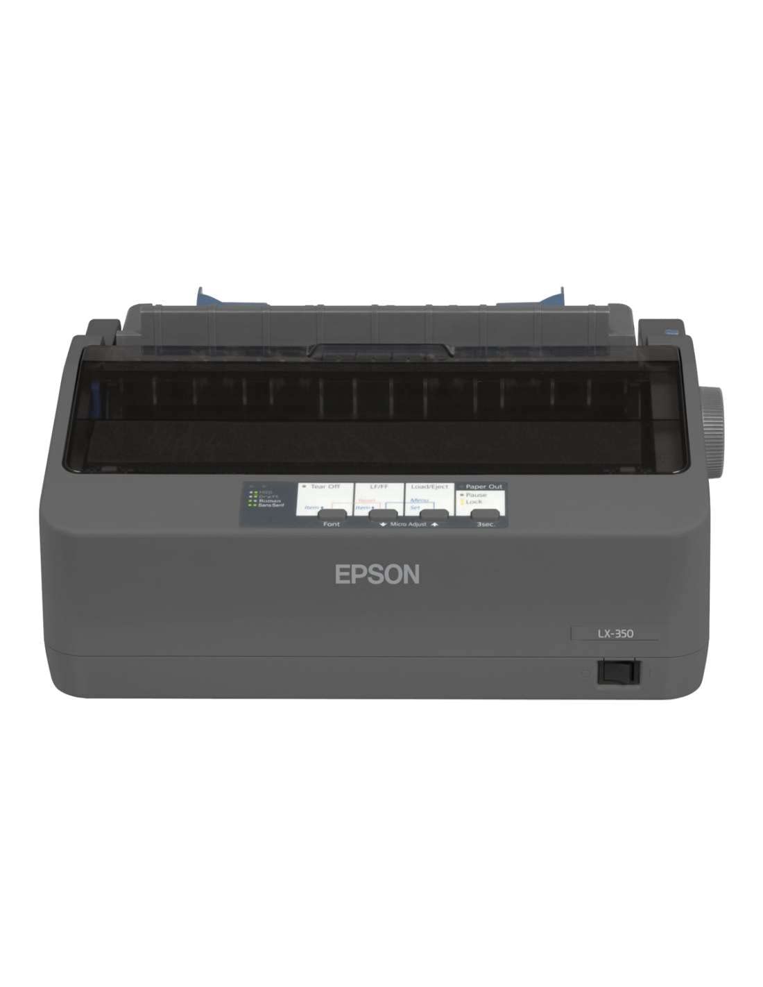 Epson LX-350 9 Pin Dot Matrix Printer for Receipts, Invoices & Multipart Forms - Fast & Reliable Business Printing Solution for Retail, Warehouse & Office Use