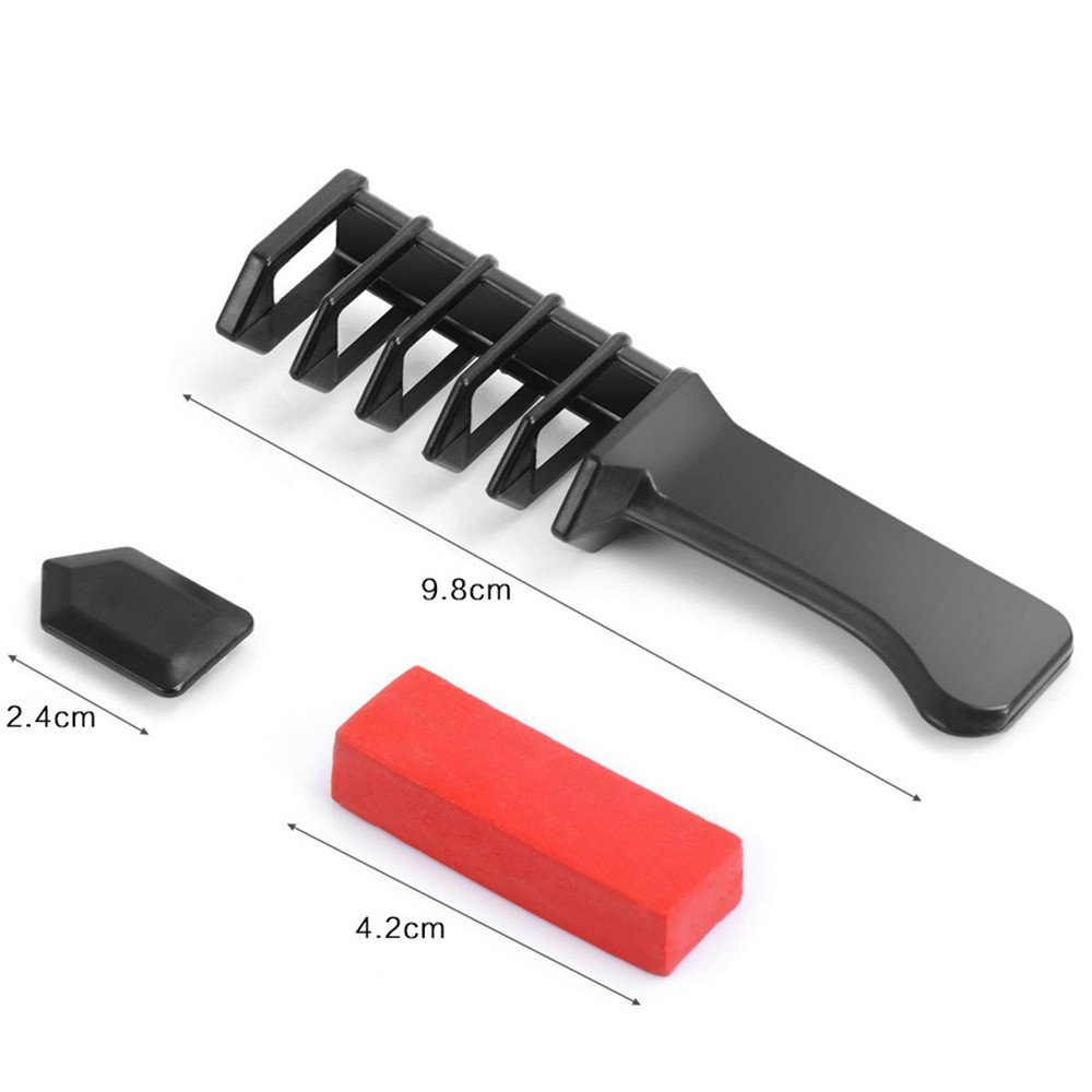 Washable Temporary Hair Chalk Comb - Non-Toxic Matte Hair Color Dye for Kids & Teens | Perfect for Birthday Parties, Halloween, Christmas, Cosplay & DIY Hairstyling Fun