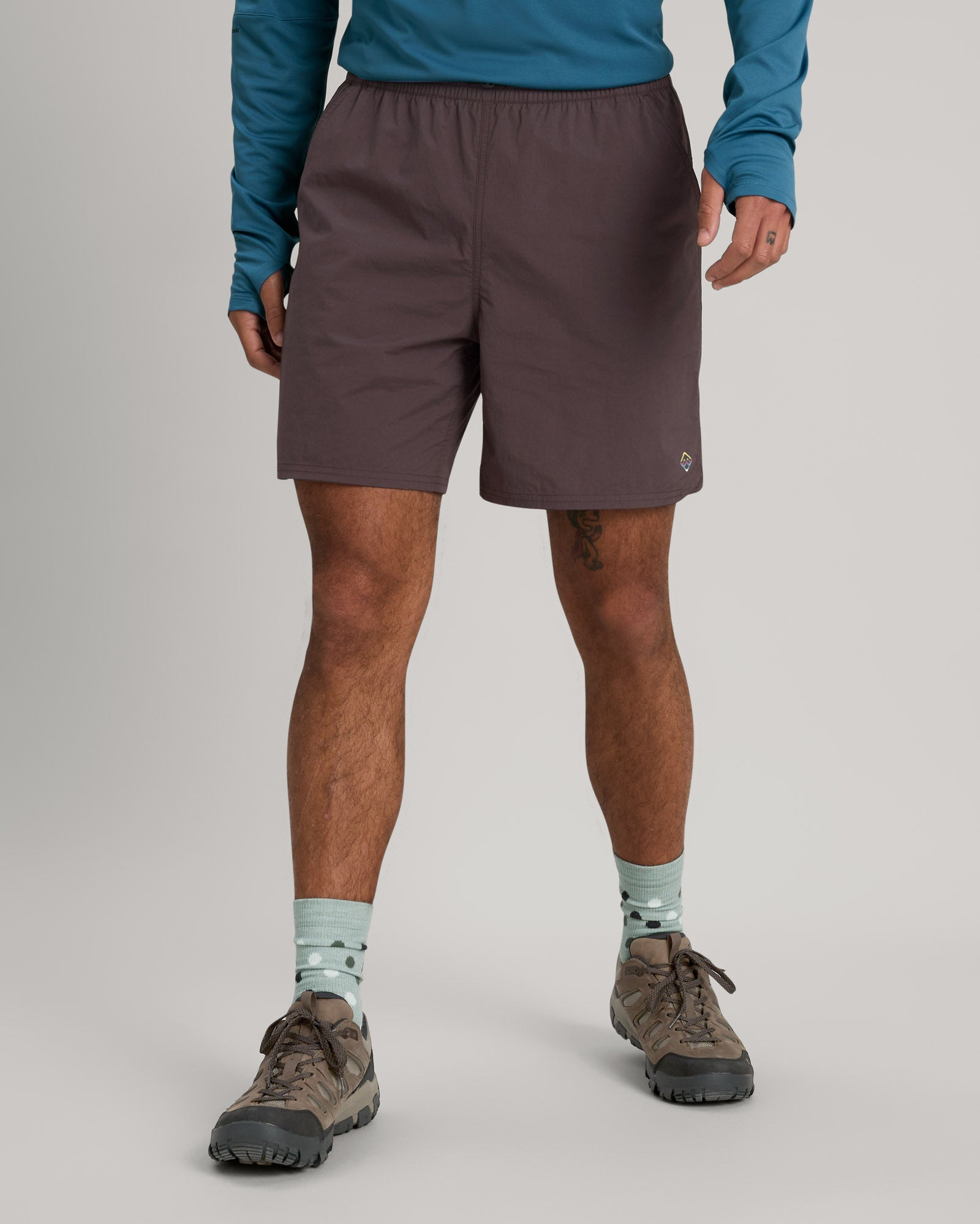 Men's EVRY Where 7 Shorts - Comfortable Athletic Shorts for Running & Gym - Dark Quartz Color - Perfect for Workouts, Jogging & Casual Wear