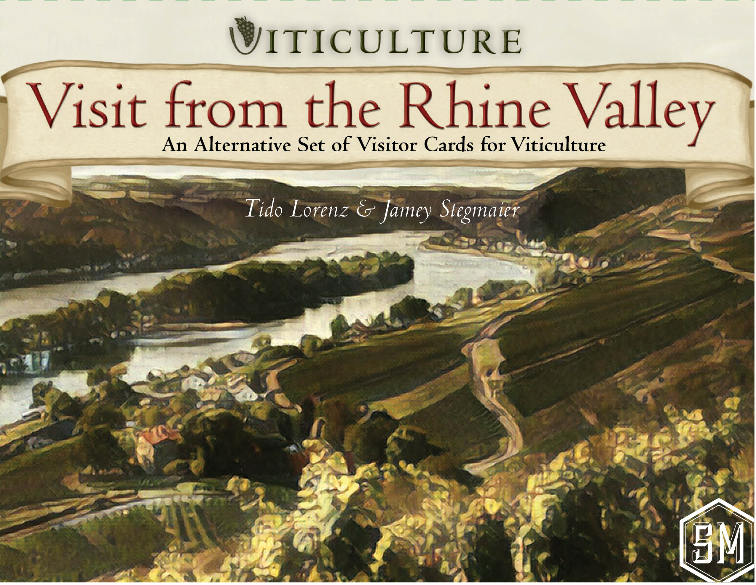 Viticulture Board Game: Visit from the Rhine Valley - Strategic Winemaking Game for Adults & Families - Perfect for Game Nights & Wine Enthusiasts