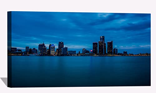 Downtown Skyline Evening