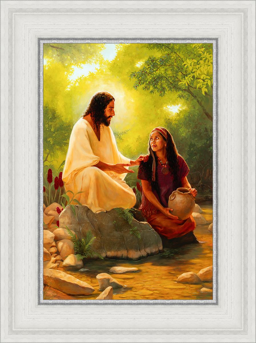 Drawing from Living Waters - Christian Devotional Book for Spiritual Growth & Daily Inspiration | Perfect for Bible Study, Prayer Time & Personal Reflection
