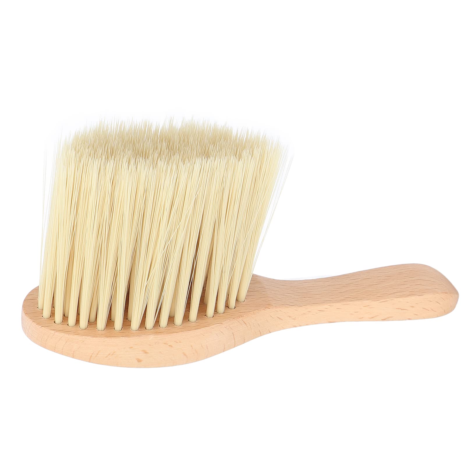 Professional Hair Sweeping Brush - Ergonomic Barber Brush for Salon & Home Use - Easy Grip for Stylists & DIY Haircuts - Perfect for Cleaning Floors, Styling Stations & Personal Grooming