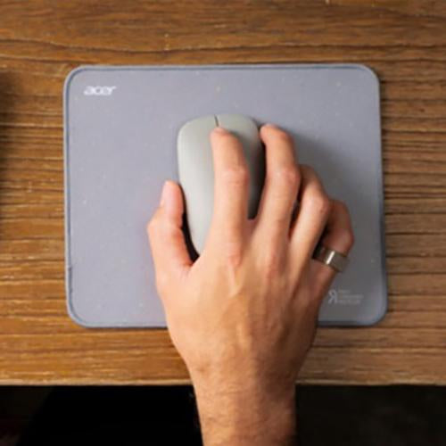Acer Vero ECO PCR Recycled Plastic Wireless Mouse - Ergonomic & Eco-Friendly Computer Mouse for Office, Gaming, and Home Use