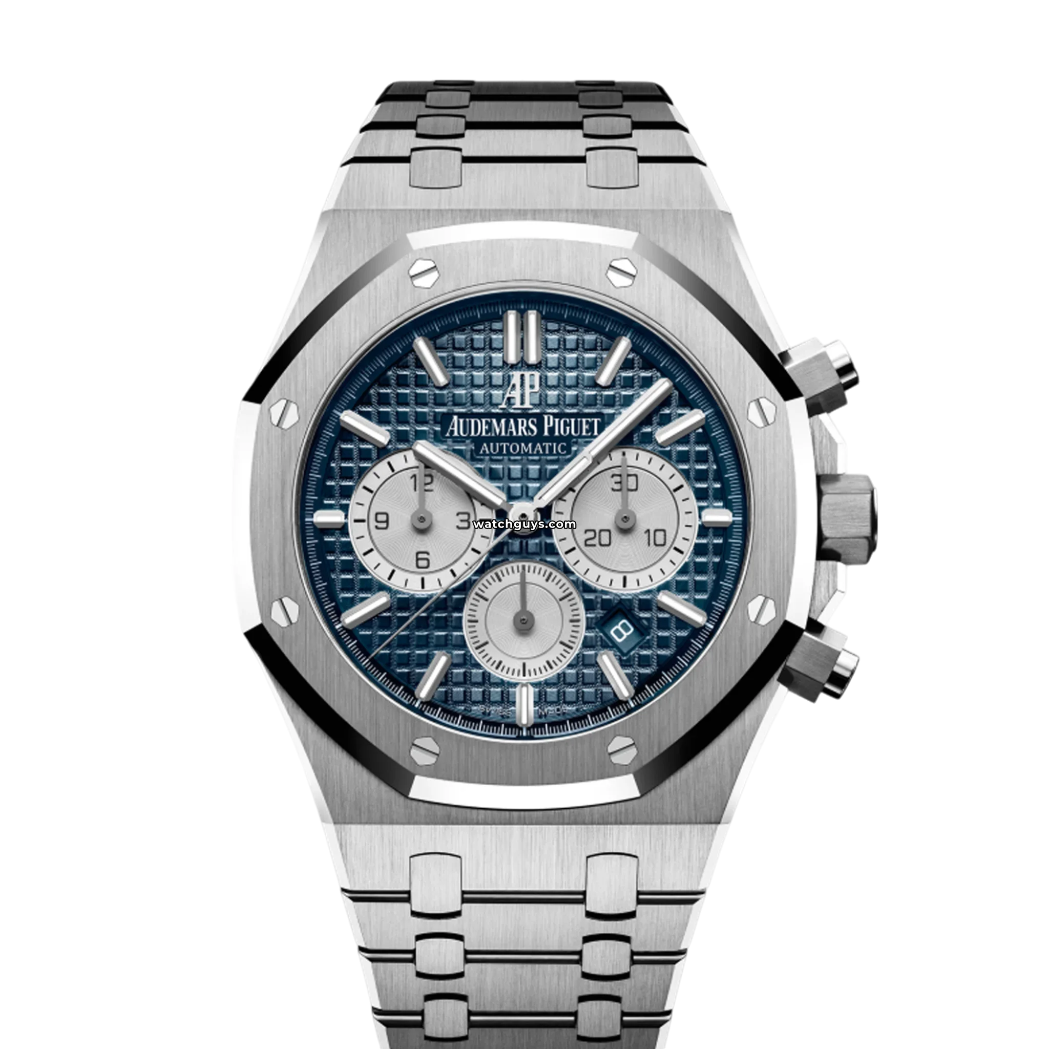 Audemars Piguet Royal Oak Chronograph 26331ST.OO.1220ST.01 Men's Luxury Watch - Swiss Automatic Movement, Stainless Steel Case, Blue Dial - Perfect for Business Meetings & Formal Events