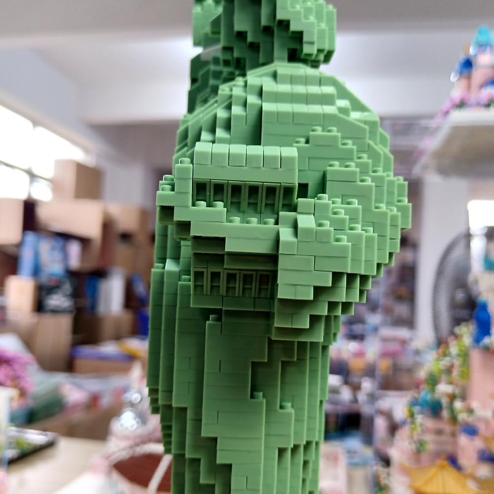 Liberty Enlightened USA Statue of Liberty Micro Mini Building Blocks Set - Creative Construction Toy for Kids & Adults - Perfect for History Lovers, STEM Learning & Collectible Display