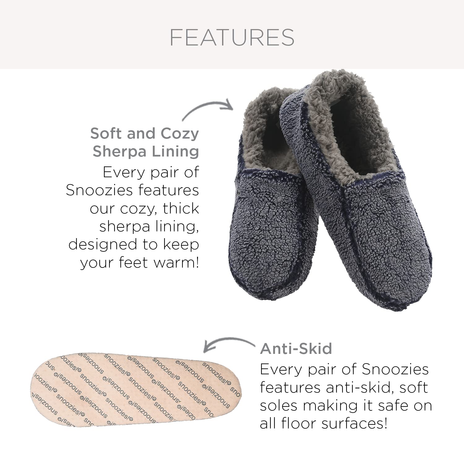 Snoozies Men's Plaid House Slippers - Cozy Indoor & Outdoor Slip-On Shoes for Relaxing at Home, Lounging, and Winter Comfort