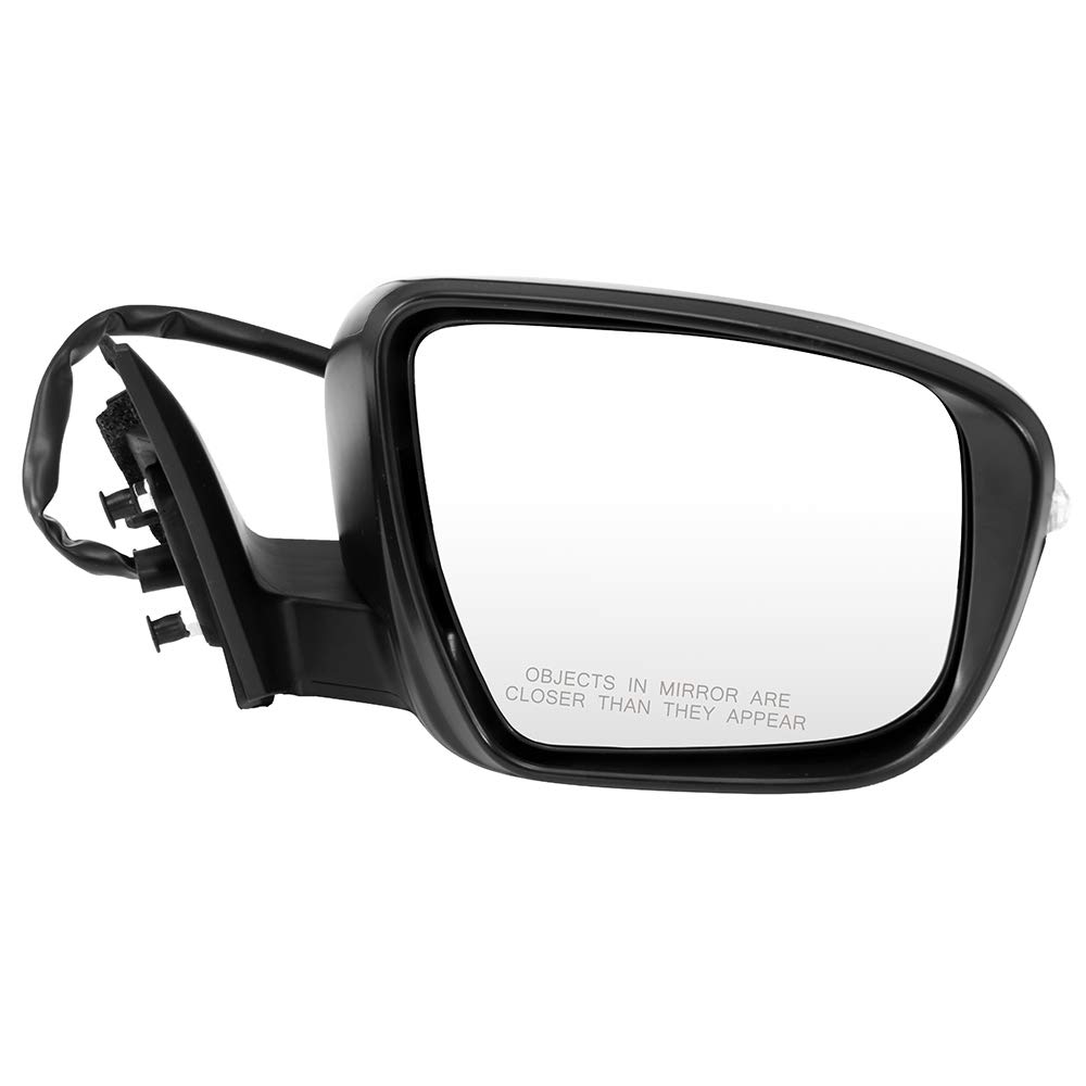 ECCPP Passenger Side Power Heated Mirror with LED Turn Signal & Camera - Right Side Replacement for Nissan Rogue 2014-2018 | Durable Auto Part for Safe Lane Changing & Parking Assistance