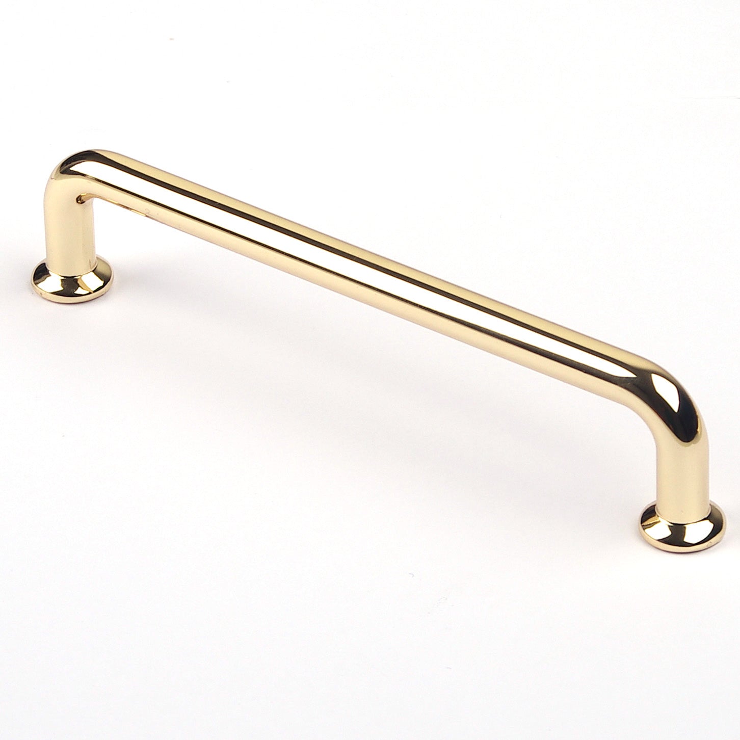 Polished Gold Cabinet Handles 128mm - Elegant Drawer Pulls for Kitchen, Bathroom & Furniture (Set of 10) - Perfect for Modern Home Decor, Cabinet Upgrades & DIY Projects