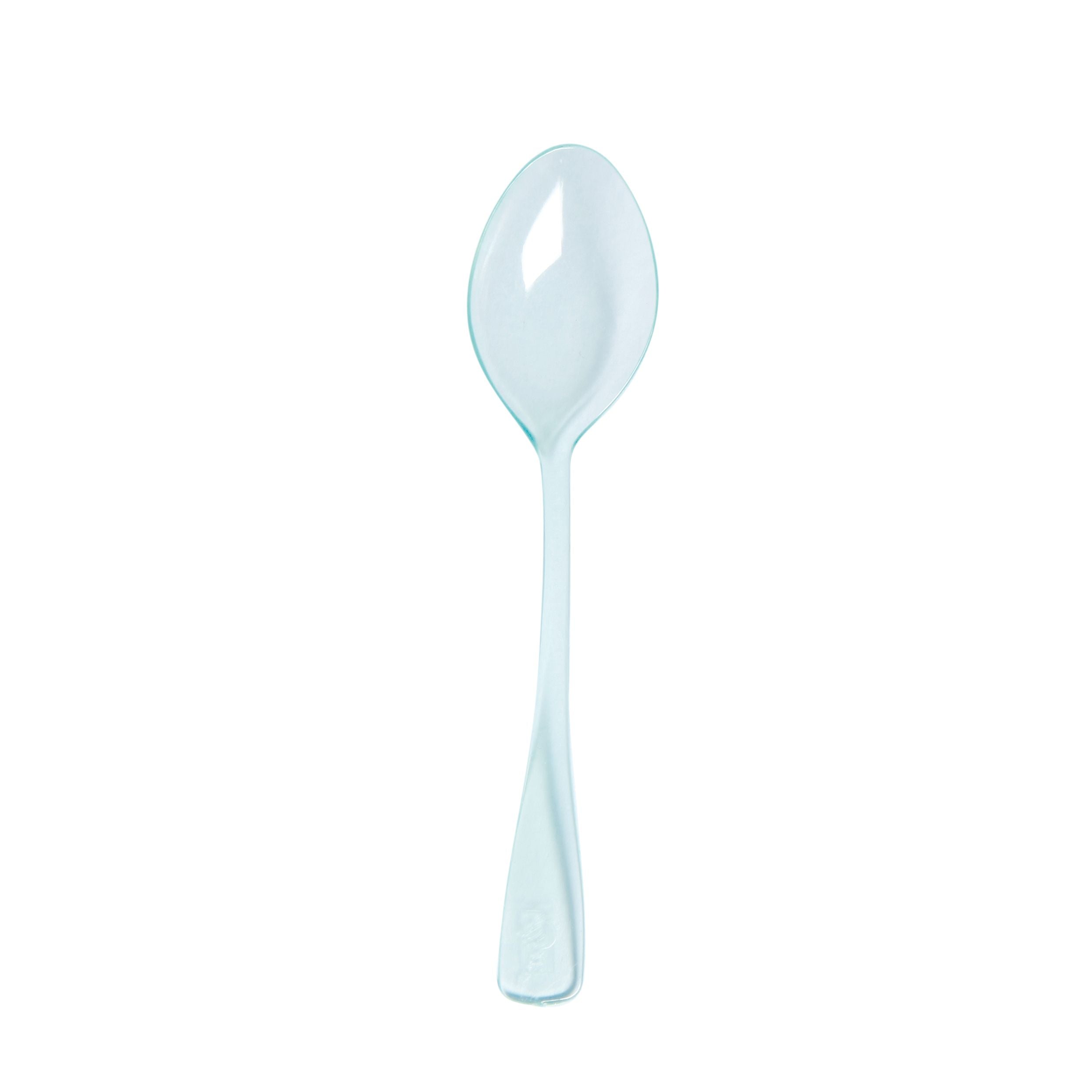 100-Pack Clear Plastic Mini Spoons for Amuse Bouche, 4.2 Inches - Perfect for Catering, Parties, and Tasting Events