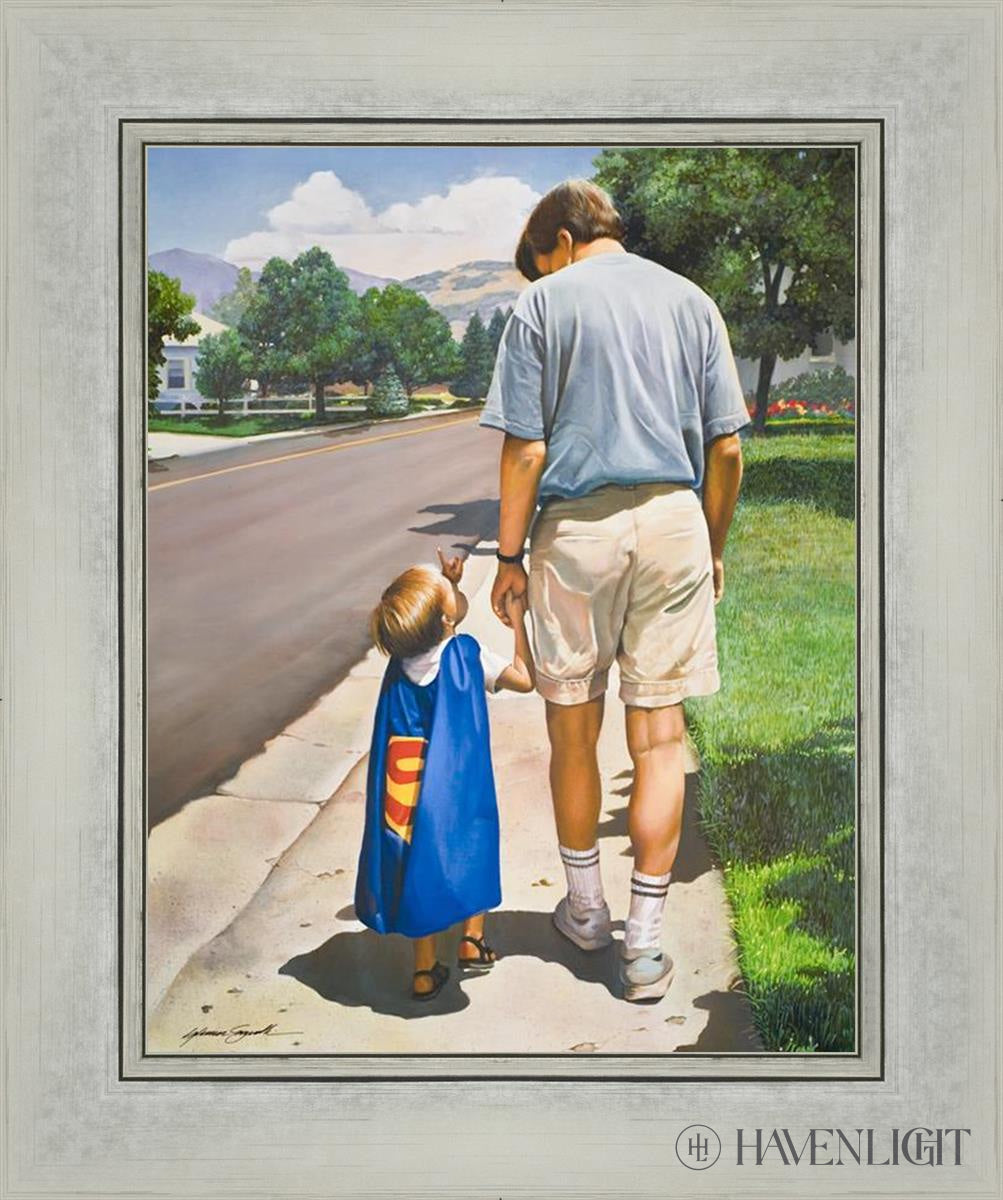 Superman Dad T-Shirt - Funny Superhero Graphic Tee for Men - Perfect for Father's Day, Birthday & Casual Wear