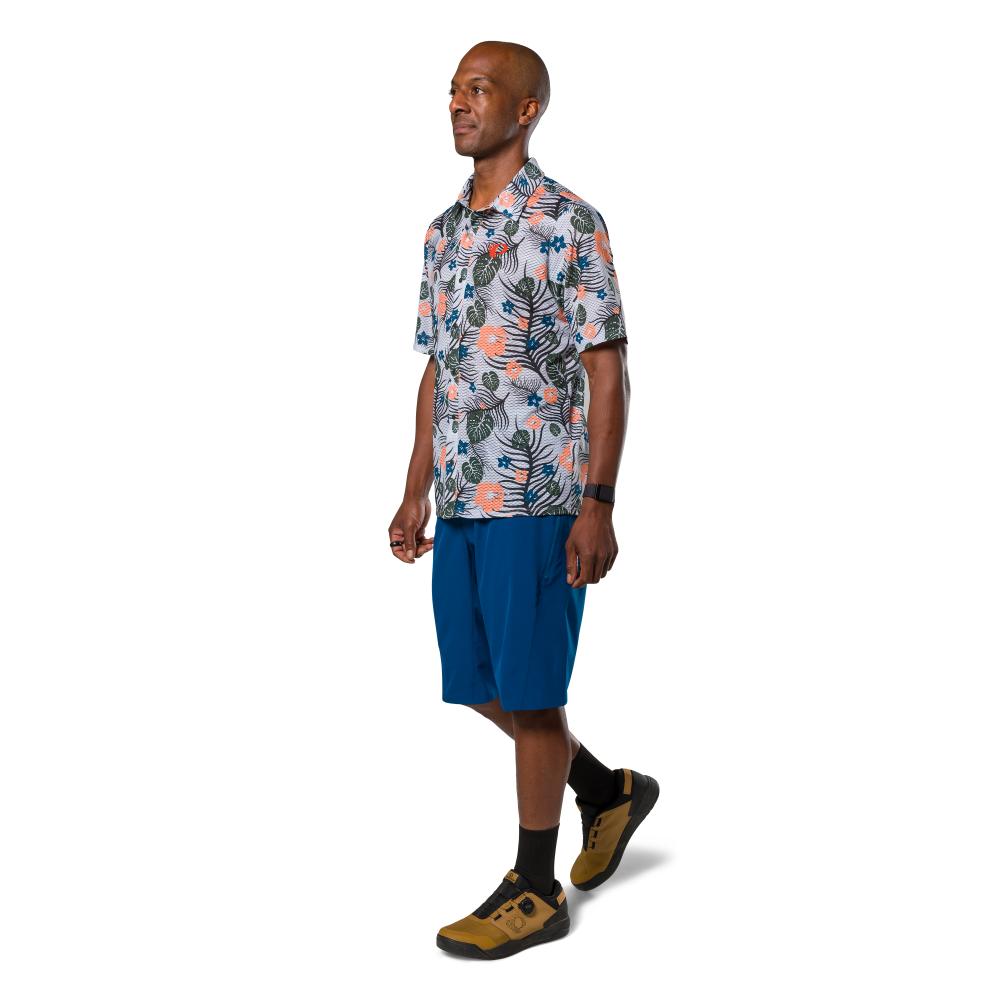 Men's Quick-Dry Hiking Short Sleeve Shirt - Canyon Tech Snap Performance Top for Outdoor Adventures & Travel